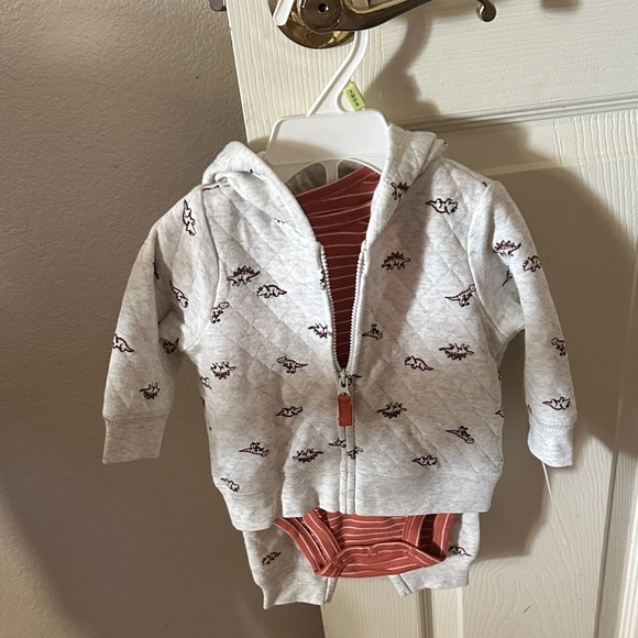 Carter's Other - Carter's Cozy Gray Baby Outfit